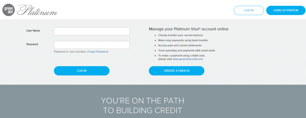 Green Dot Platinum Card Logo