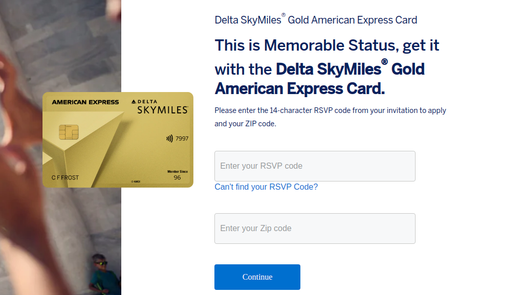 Amex Delta SkyMiles Gold Card Apply
