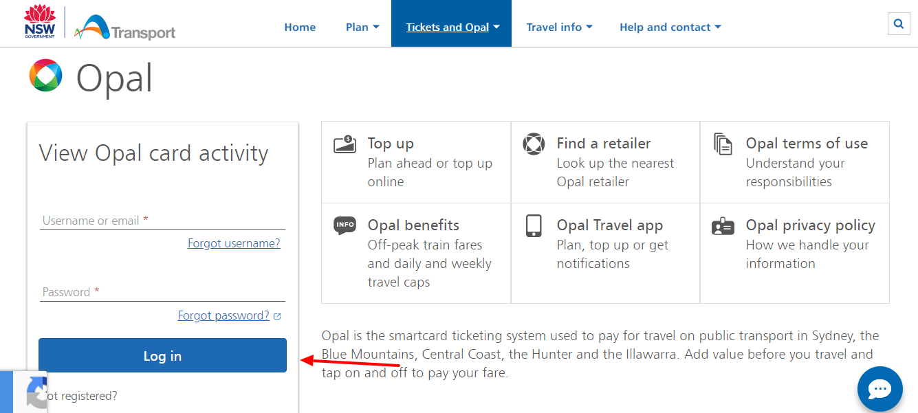 opal card activation