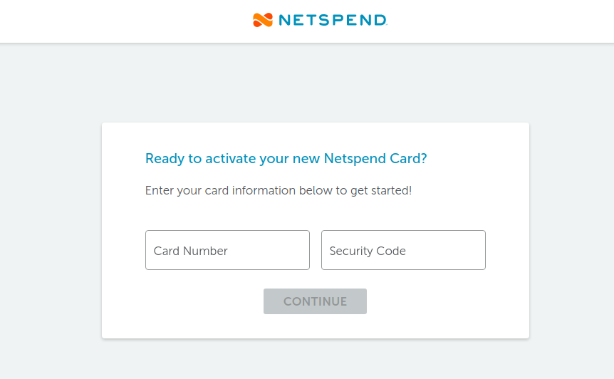 netspend card activation