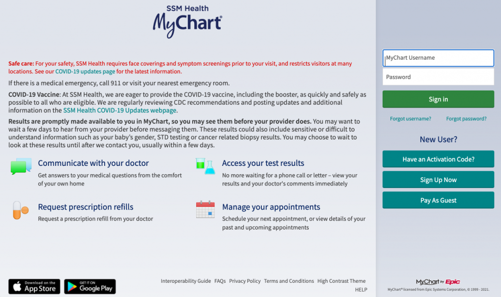 ssm smart square login
