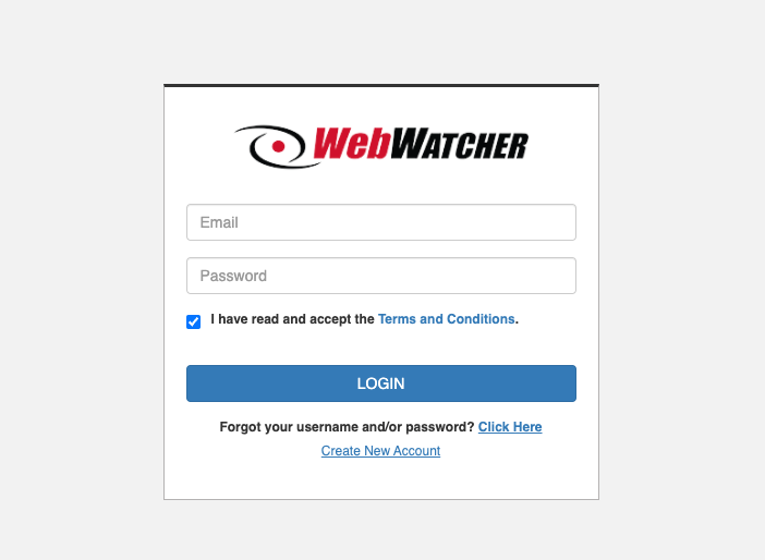 webwatcher login