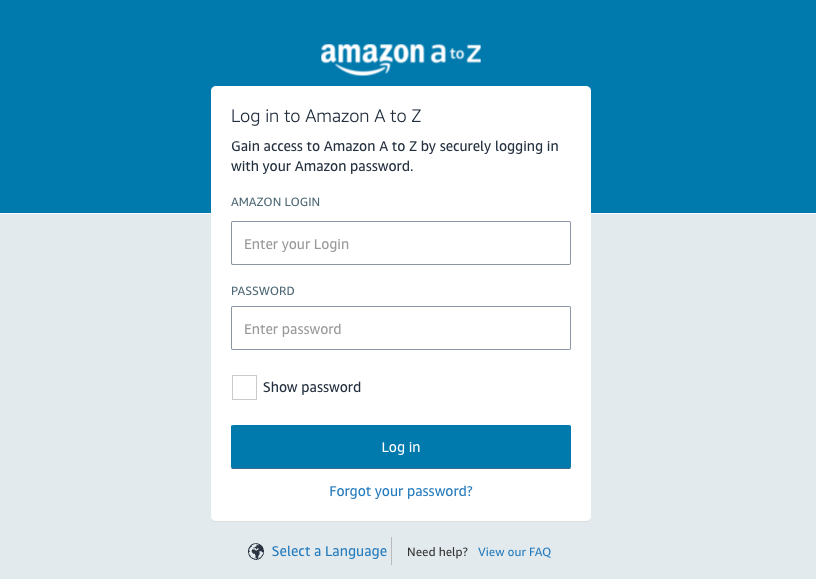 amazon employee login