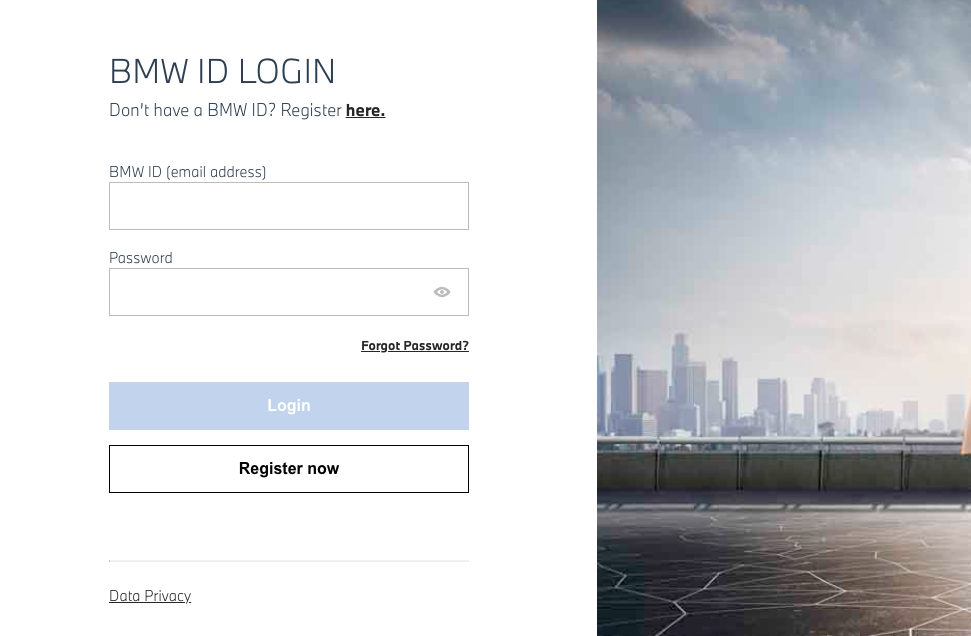 bmw login