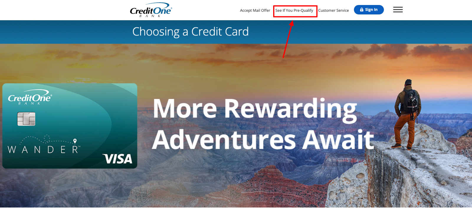 credit one bank card application