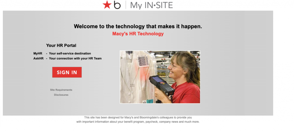 employeeconnection my insite login