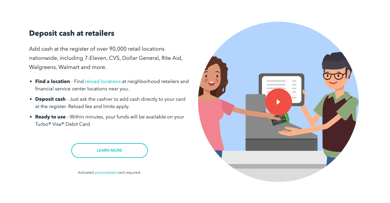 TurboTax Card official site